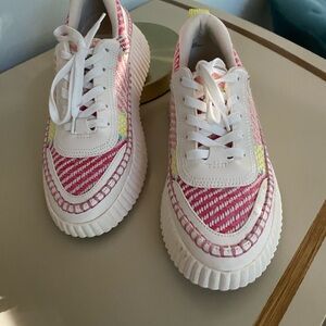 Dolce Vita Pink and cream Women's Sneakers